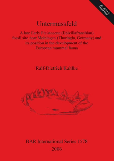 Cover for Ralf-Dietrich Kahlke · Untermassfeld (Book) (2006)