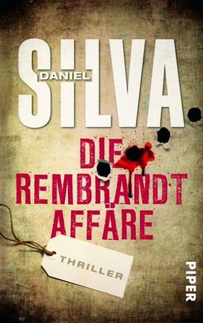 Cover for Daniel Silva · Piper.30292 Silva.Die Rembrandt A (Book)