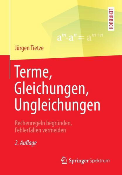 Cover for Tietze · Terme, Gleichungen, Ungleichunge (Bog) (2014)