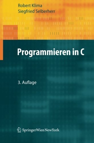 Robert Klima · Programmieren in C (Pocketbok) [3rd 3. Aufl. 2010 edition] (2010)