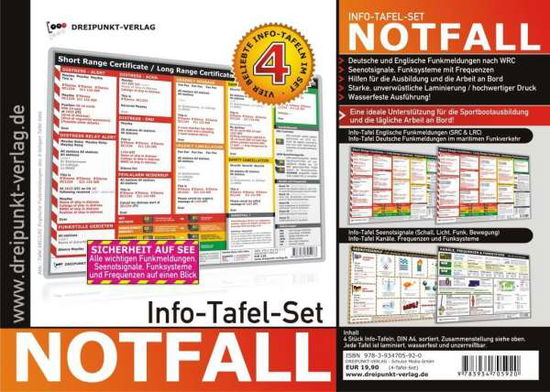 Cover for Schulze · Tafel-Set Notfall,4 Info-Tafeln (Book)