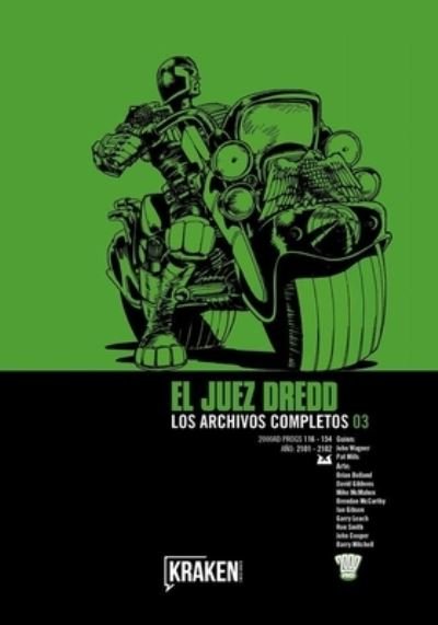 Cover for Pat Mills · Juez Dredd 3 (Paperback Book) (2021)
