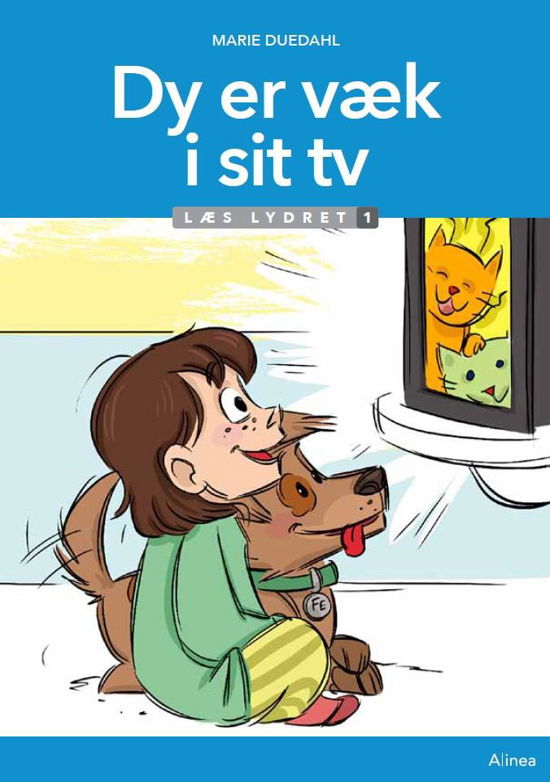 Cover for Marie Duedahl · Læs lydret: Dy er væk i sit tv, Læs Lydret 1 (Indbundet Bog) [1. udgave] (2020)