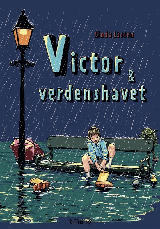 Cover for Linda Lassen · Victor og verdenshavet (Hardcover bog) (2019)