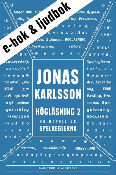 Cover for Jonas Karlsson · Högläsning 2 (e-bok + ljudbok): En novell ur Spelreglerna (ePUB) (2011)
