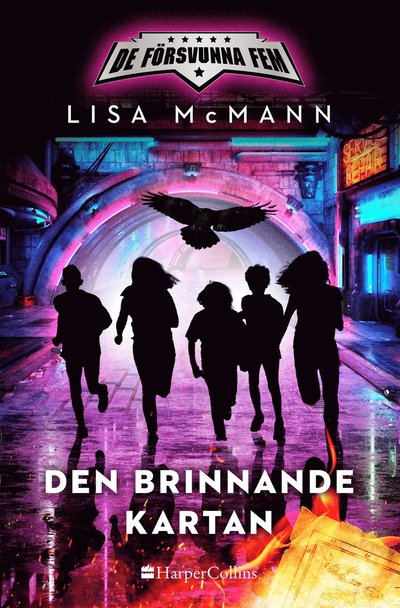 Den brinnande kartan - Lisa McMann - Böcker - HarperCollins Nordic - 9789150970920 - 3 oktober 2022