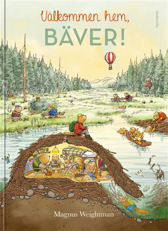 Cover for Magnus Weightman · Välkommen hem, Bäver! (Landkarten) (2023)