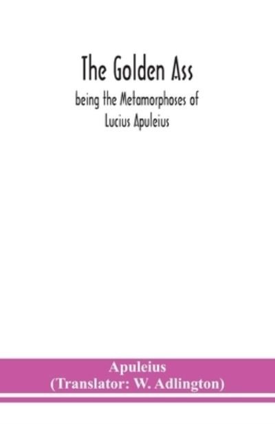 Cover for Apuleius · The golden ass (Paperback Book) (2020)