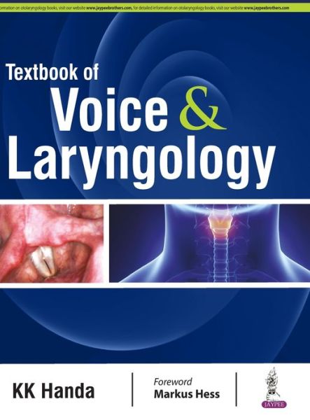 Cover for K. K. Handa · Textbook of Voice &amp; Laryngology (Gebundenes Buch) (2017)