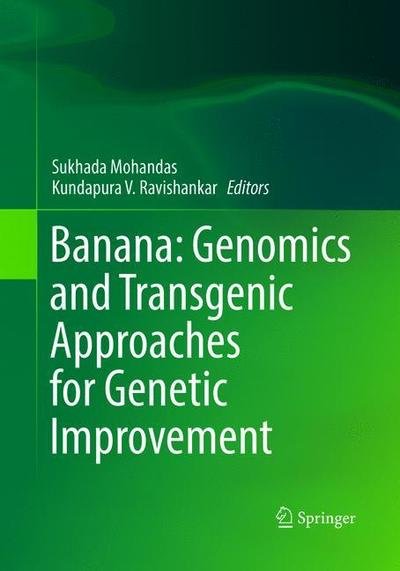 Cover for Banana · Banana: Genomics and Transgenic Approaches for Genetic Improvement (Paperback Book) [Softcover reprint of the original 1st ed. 2016 edition] (2018)