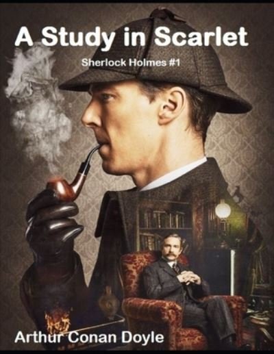 Cover for Sir Arthur Conan Doyle · A Study in Scarlet (Paperback Bog) (2021)