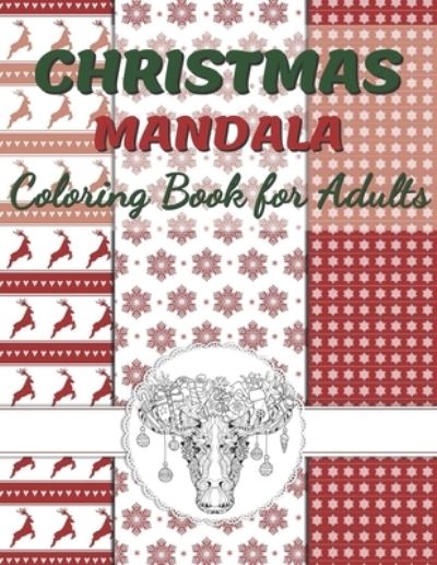 Cover for Rainbow Books · Christmas Mandala Coloring Book For Adults (Paperback Book) (2020)