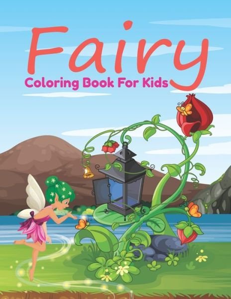 Cover for Blue Blend · Fairy Coloring Book For Kids (Paperback Bog) (2021)