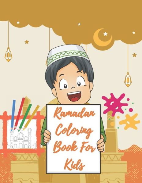 Cover for Anas Publishing · Ramadan coloring book for kids: My ramadan coloring book (Paperback Book) (2021)