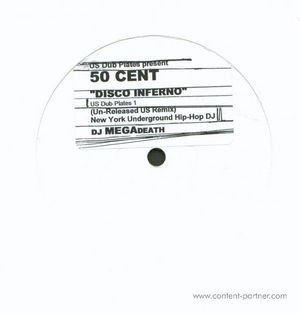 Cover for 50 Cent · Disco Inferno (Unreleased Us Remix) (12&quot;) (2012)