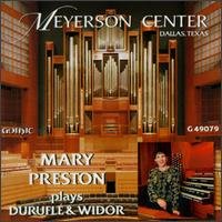 Cover for Mary Preston · * Preston Plays Duruflé &amp; Widor (CD) (2011)