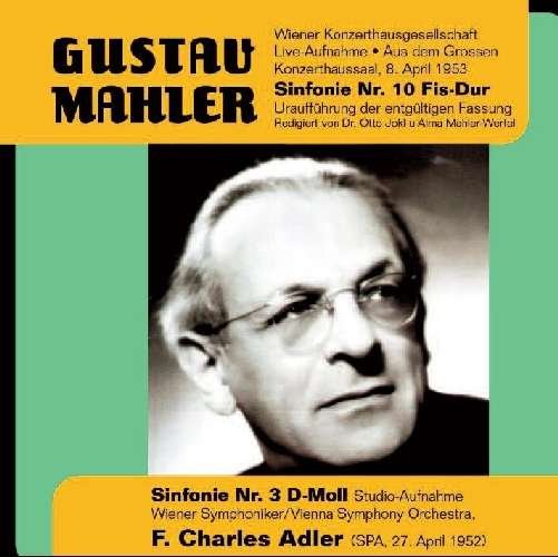 Cover for G. Mahler · Symphonies No.3 &amp; 10 (CD) (2011)