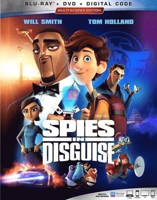 Cover for Spies in Disguise (Blu-ray) (2020)