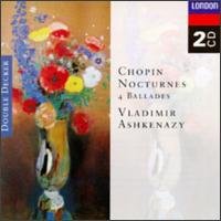 Cover for Ashkenazy Vladimir · Chopin: Nocturnes / 4 Ballades (CD) (2001)