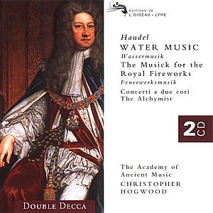 Handel: Water Music / Fireworks Music - The Academy of Ancient Music / Hogwood - Musik - CLASSICAL - 0028945570921 - 3. September 1997
