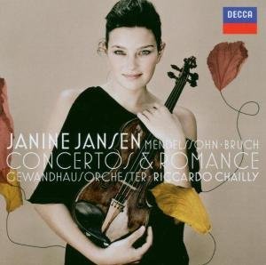 Cover for Janine Jansen · Concertos &amp; Romance:mendelssohn / Bruch (CD) (2008)