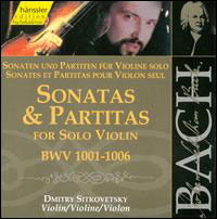 Sonatas / Partitas for Solo Violin - Bach / Sitkovetsky - Music - HAE - 0040888211921 - July 13, 1999