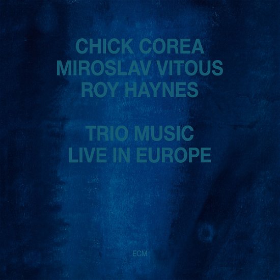 Cover for Chick Corea · Chick Corea-trio Music Live in Europe (CD)