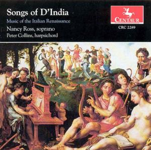 Songs - D'india / Ross / Collins / Corbett / Gergovich - Musik - CTR - 0044747228921 - 21. Januar 1997