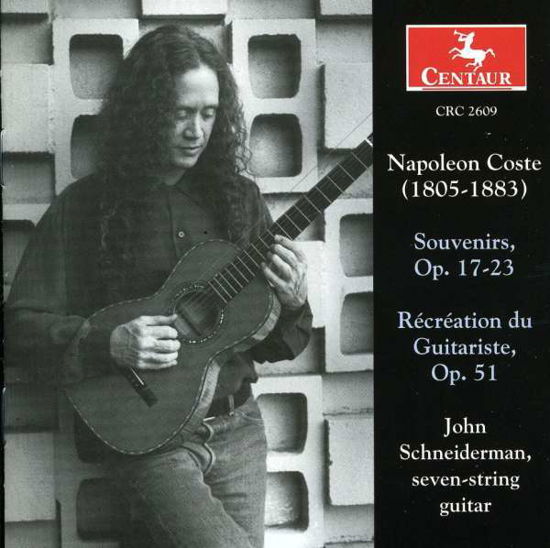 Souvenirs Op 17-23 / Recreation Du Guitariste - Coste / Schneiderman - Musique - Centaur - 0044747260921 - 27 mai 2003