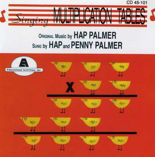 Cover for Hap Palmer · Singing Multiplication Tables (CD) (1987)