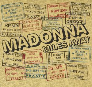 Cover for Madonna · Miles Away (SCD) (2008)