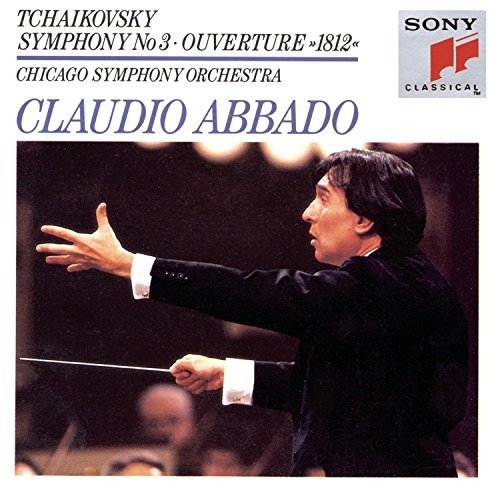 Cover for Tchaikovsky / Abbado / Cso · Symphony 3 / 1812 Overture (CD) (1991)