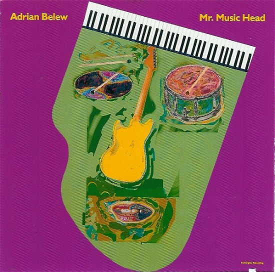 Cover for Adrian Belew · Adrian Belew - Mr Music Head (CD) (1990)