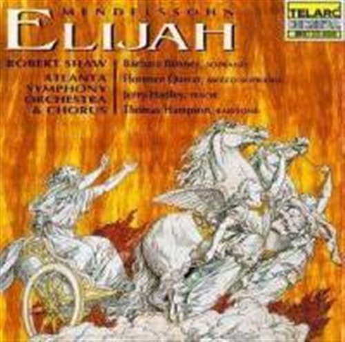 Mendelssohn: Elijah - Atlanta Symp Orch / Shaw - Musik - Telarc - 0089408038921 - 13. maj 1999