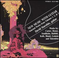 Cover for Starobin / Carter / Babbitt / Kolb · New Music with Guitar (CD) (1993)