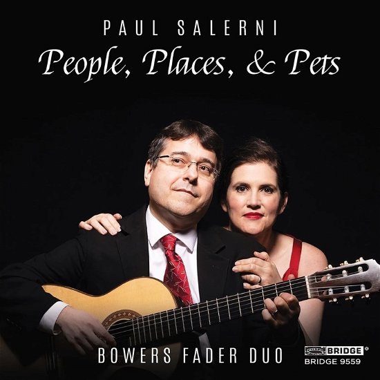 Cover for Salerni / Bowers Fader Duo · People Places &amp; Pets (CD) (2021)