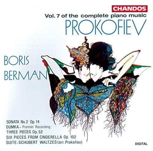 Piano Music 7 - Prokofiev / Berman - Musiikki - CHANDOS - 0095115911921 - maanantai 15. maaliskuuta 1993