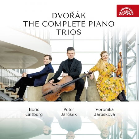 Cover for Boris Giltburg / Veronika Jaruskova / Peter Jarusek · Antonin Dvorak The Complete Piano Trios (CD) (2023)