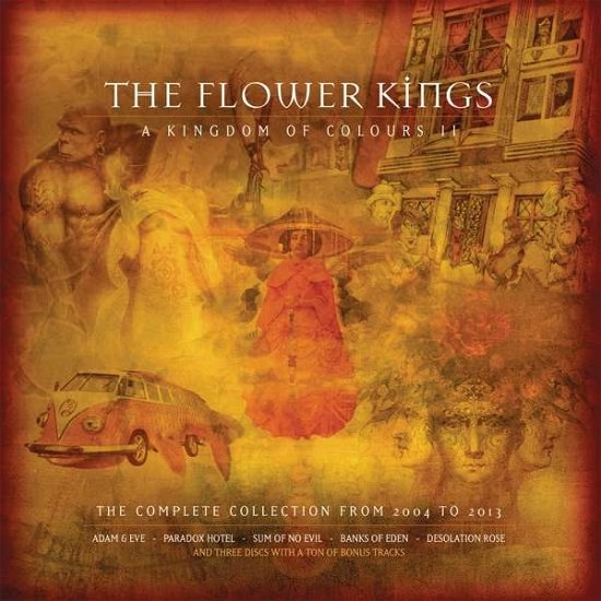 Cover for Flower Kings · Kingdom of Colours II (2004-2013) (CD) [Limited edition] (2018)