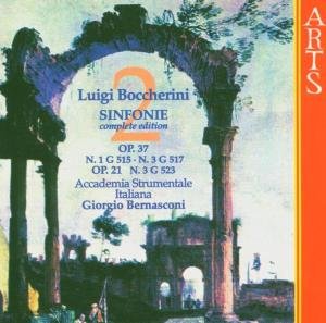 Sinfonie, Vol.  2 Arts Music Klassisk - Accademia Strumentale Italiana / Bernascon - Música - DAN - 0600554710921 - 5 de maio de 1996