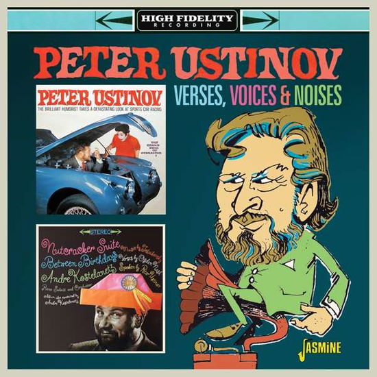 Verses, Voices & Noises - Peter Ustinov - Music - JASMINE - 0604988270921 - November 13, 2020