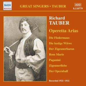 Operetta Arias Vol.3 - Richard Tauber - Musiikki - NAXOS - 0636943177921 - maanantai 21. kesäkuuta 2004