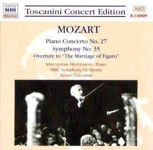 Mozart: Piano Cto. N. 27 / Symp. N. 35 - Arturo Toscanini - Muziek - Naxos Historical - 0636943180921 - 2 december 2004