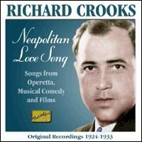 Cover for Richard Crooks · Neapolitan Love Song (CD) (2003)