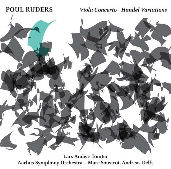 Cover for Ruders · Viola Concerto &amp; Handel Variations (CD) (2018)