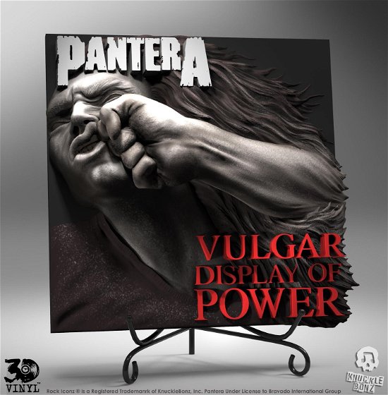Pantera (Vulgar Display of Power) 3D Vinyl - Knucklebonz - Mercancía -  - 0655646624921 - 11 de febrero de 2021