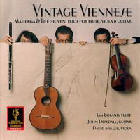 Cover for Boland / Dowdall / Miller · Vintage Viennese (CD) (2000)