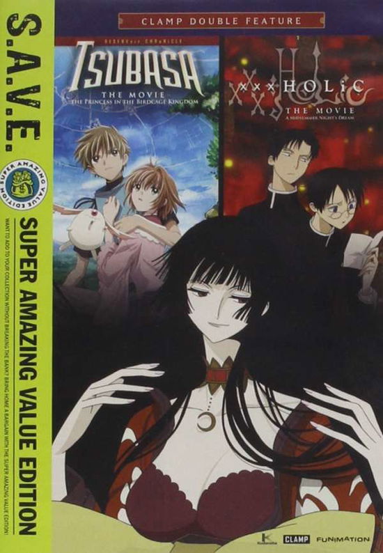 Cover for DVD · Clamp Double Feature: Tsubasa &amp; Xxxholic Movies - S.a.v.e. (DVD) (2015)