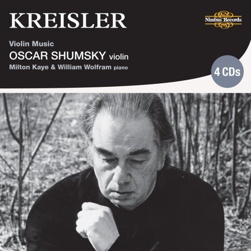 Cover for Kreisler / Shumsky / Kaye / Wolfram · Violin Music (CD) [Box set] (2009)