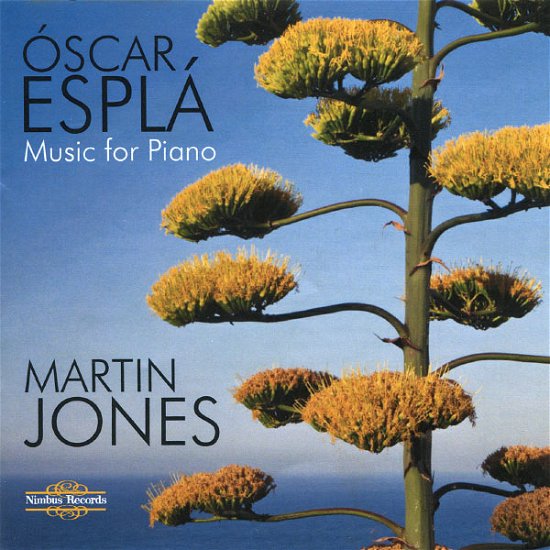Cover for Espla / Jones,martin · Music for Solo Piano (CD) (2013)